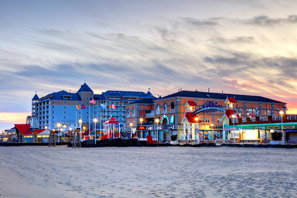 A view of Ocean City, MD