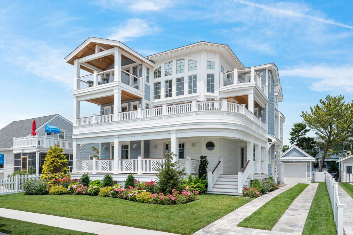 exterior of New Jersey vacation rental