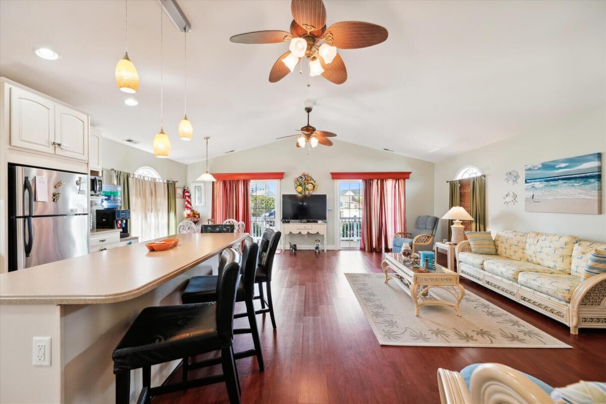 interior of rental