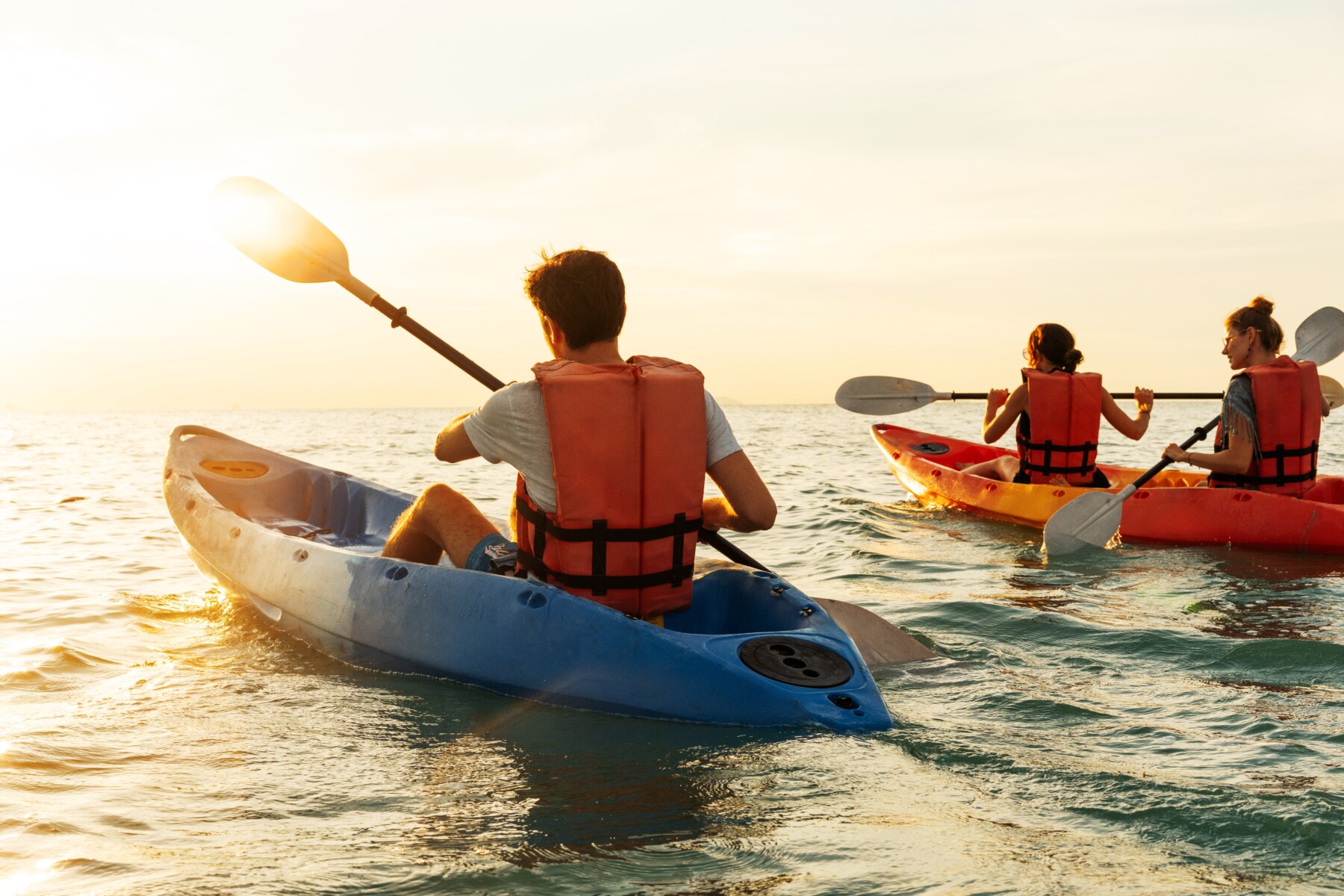 kayaking